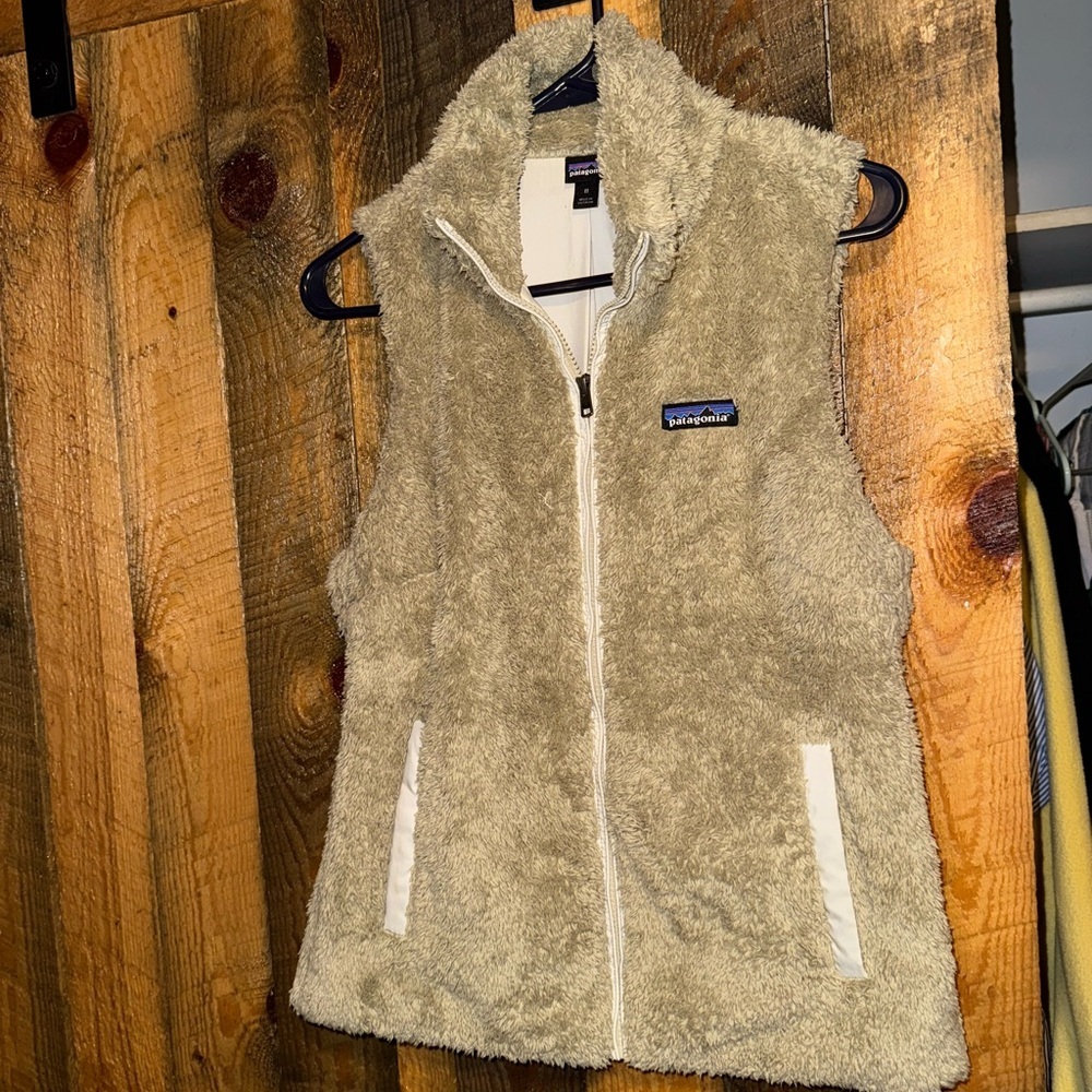 Patagonia Fuzzy Zip-Up Vest